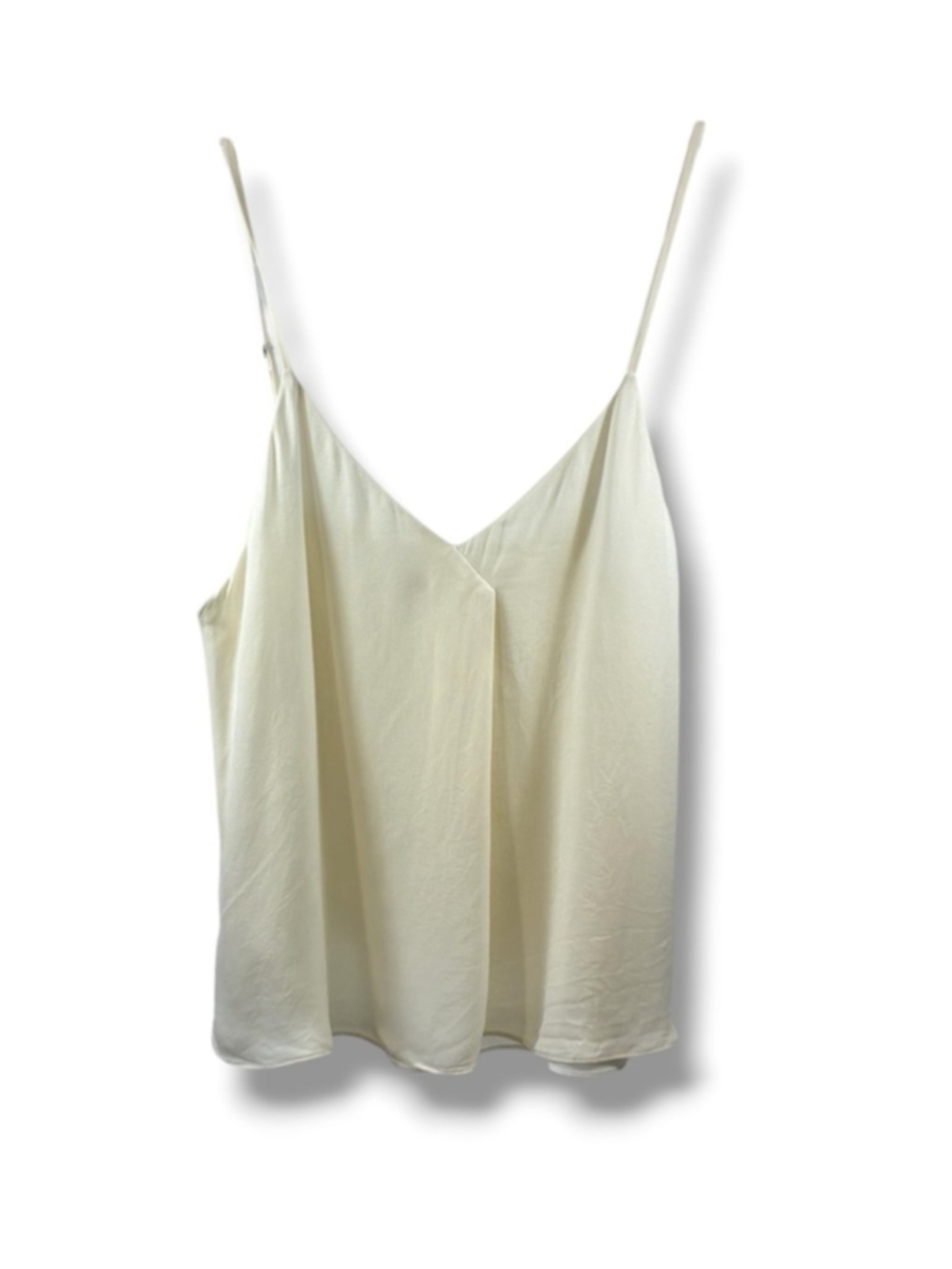 Alice + Olivia Silk Camisole Top in Ivory Size S